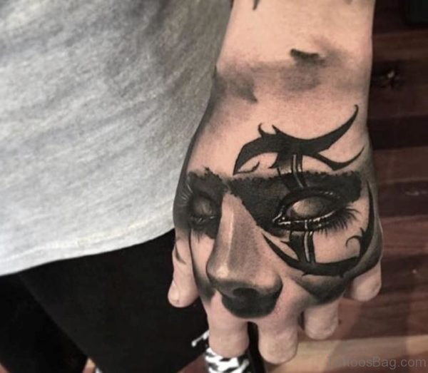 Unique Hand Tattoo