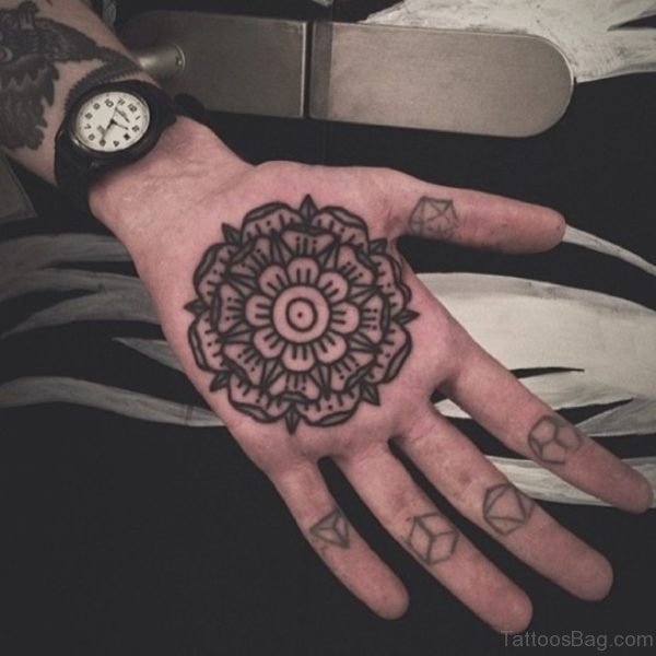 Unique Mandala On Hand