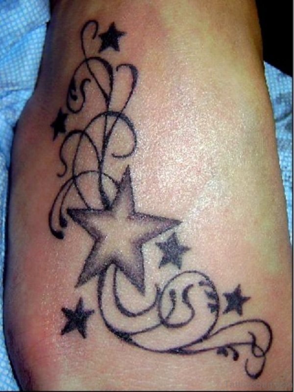 Unique Stars Tattoo