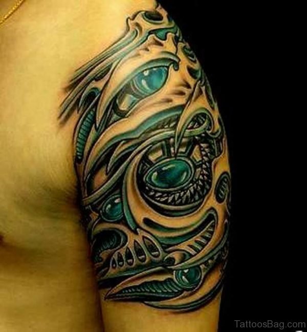 Wonderful Eye Tattoo Design