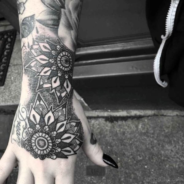 Wonderful Mandala Tattoo On Hand
