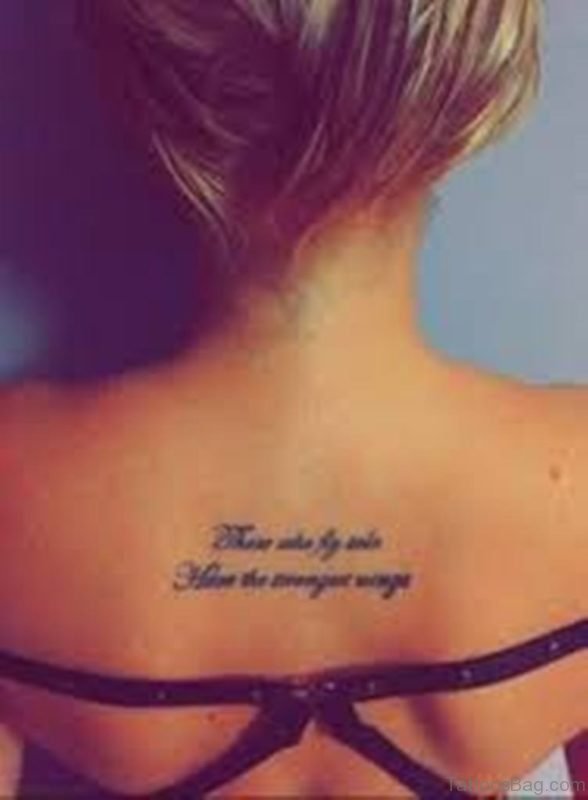 Wording Tattoo 