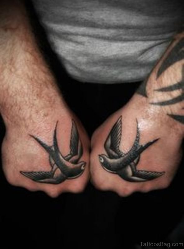 Fabulous Swallow Tattoo
