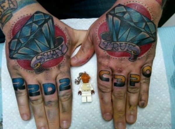 Wonderful Diamond Tattoo