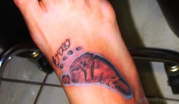 Best Baby Footprint Tattoo