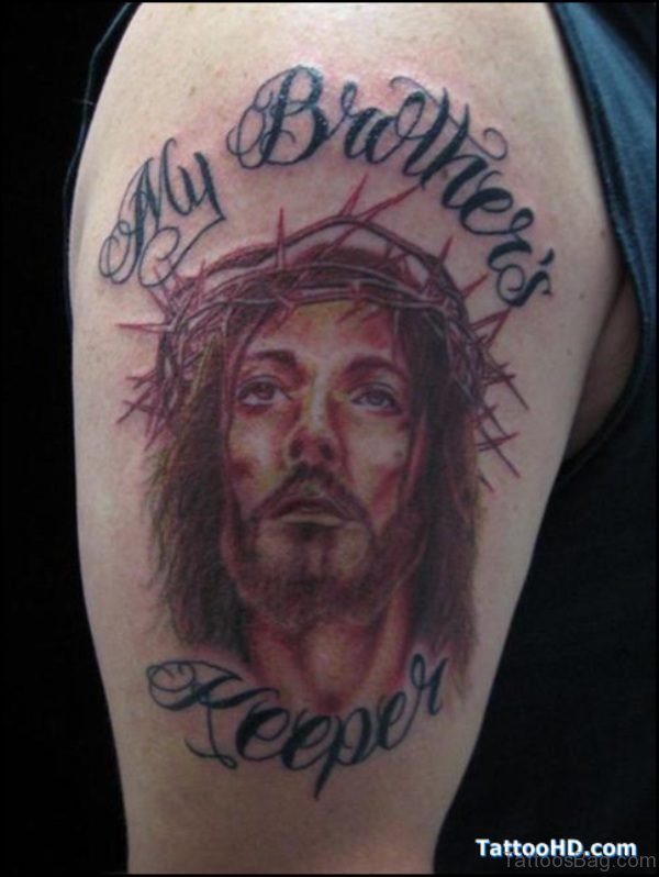 Jesus My Brother Keeper Tattoo