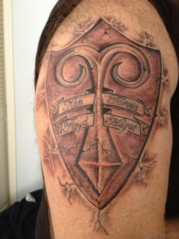 Memorial Brown Armour Tattoo
