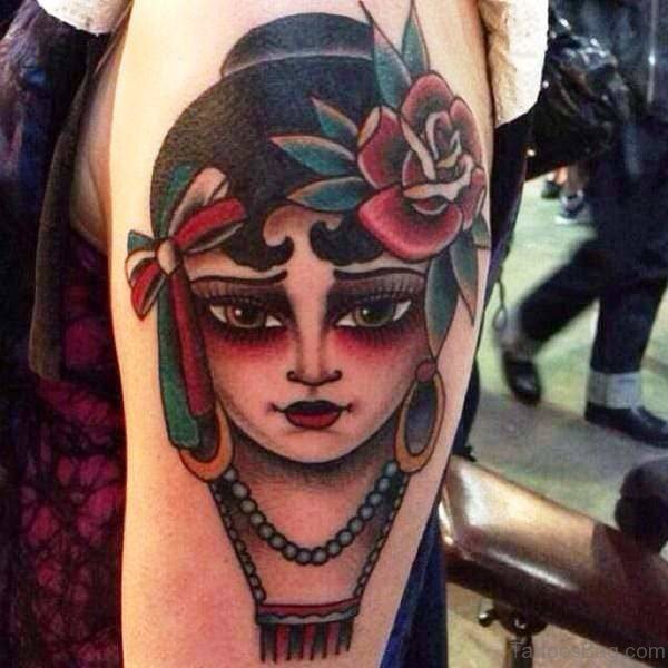 Traditional Gypsy Tattoo