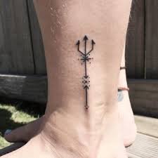 Amazing Arrow Tattoo On Ankle8