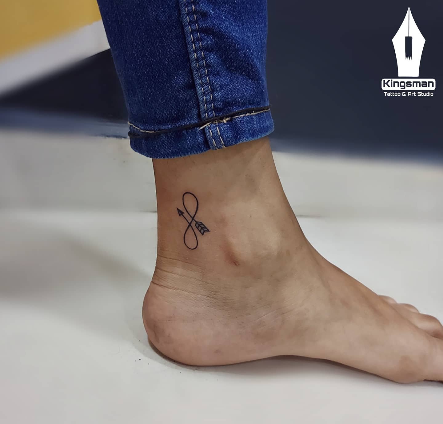 Arrow Tattoo On Ankle8