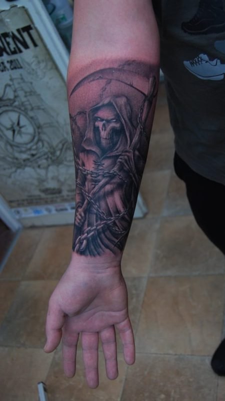Grim Reaper Tattoos