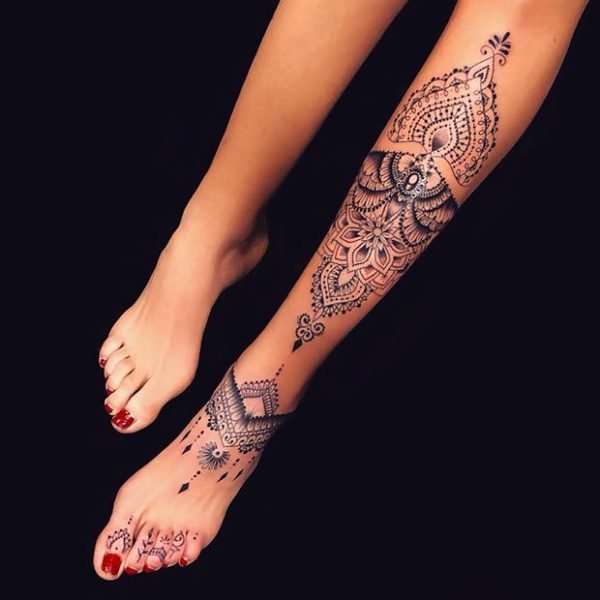 Leg Tattoo