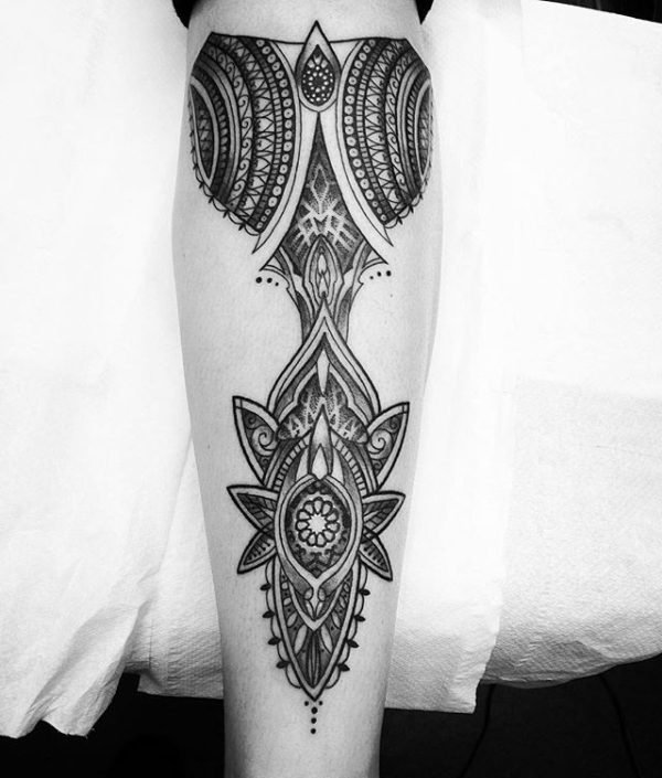 Leg Tattoo