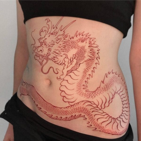 Stomach Tattoo