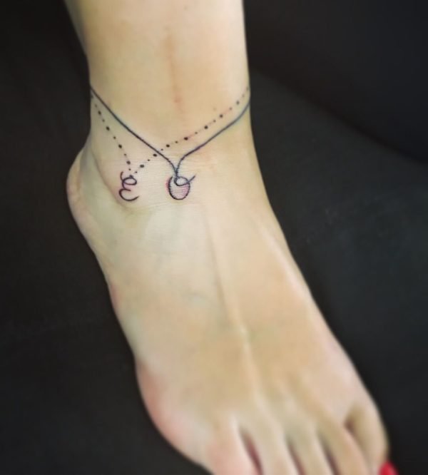 Ankle Tattoo Design