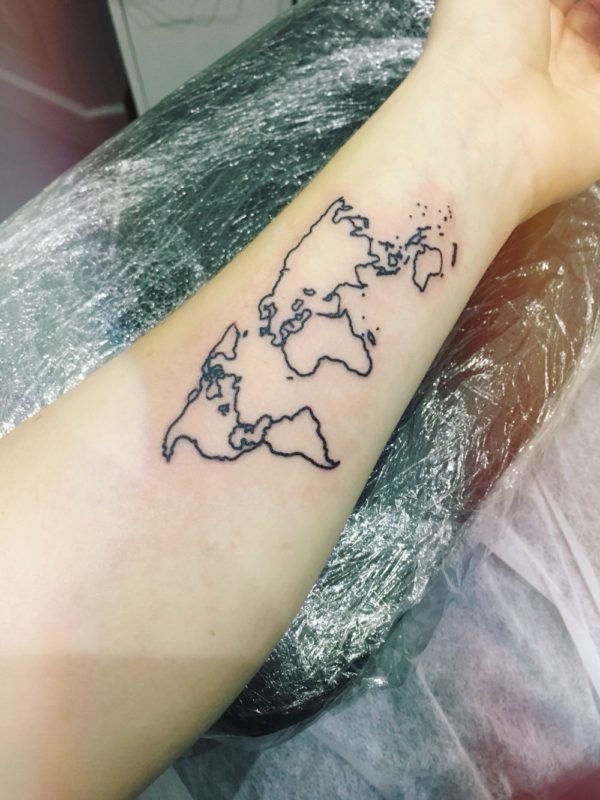 Arm Tattoo Map