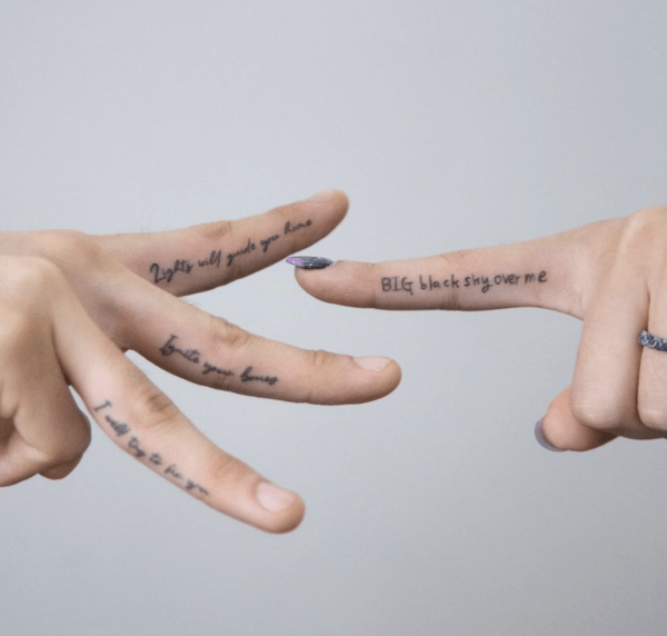 Finger Tattoos