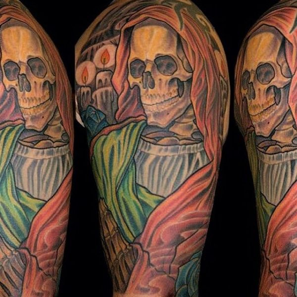 24 Amazing Grim Raeper Full Hand Tattoos