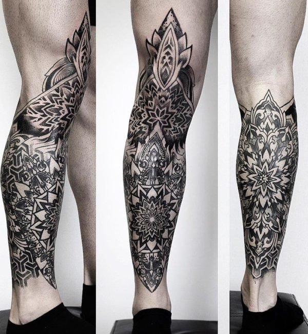 Leg Tattoo