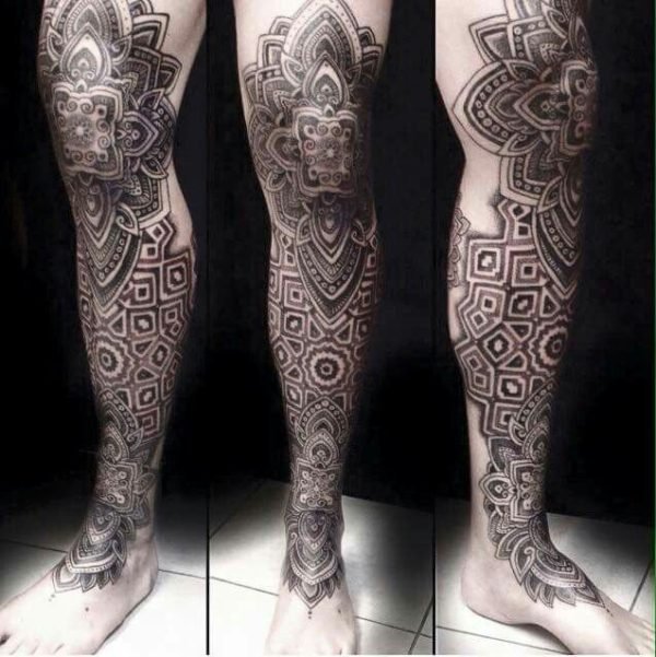 Leg Tattoo