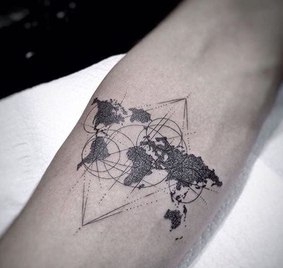 Map Tattoo