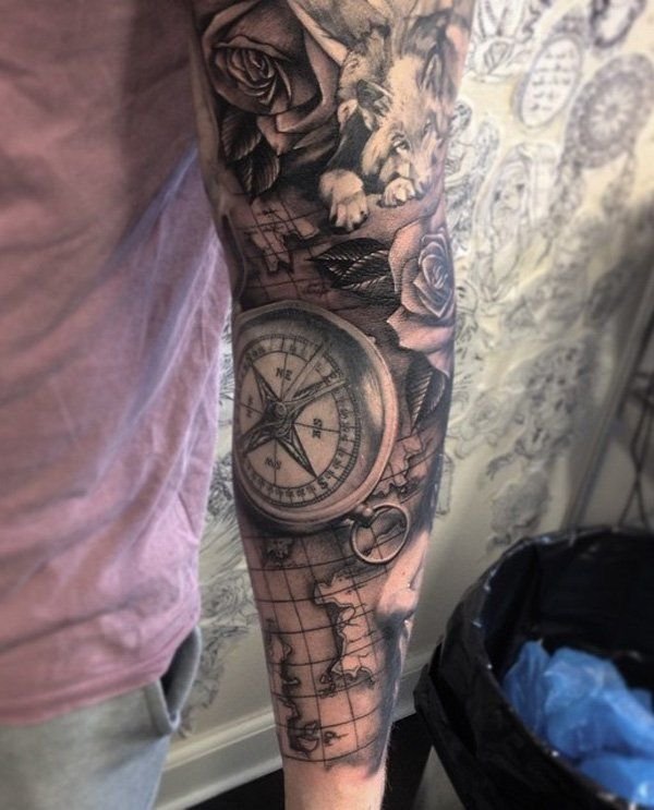 Map Tattoo