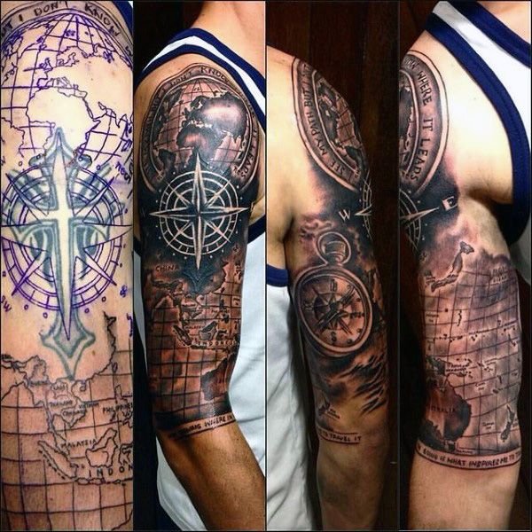 Map Tattoo