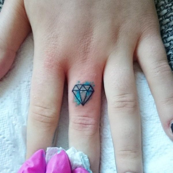 Minimal Finger Tattoo