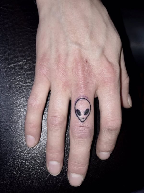 Small Finger Tattoo