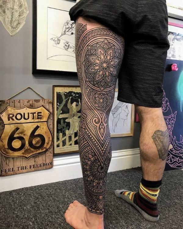 Tattoo Leg