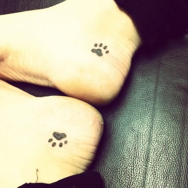  Paw Print Tattoo 