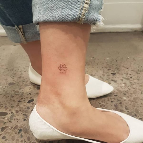 Paw Print Tattoo