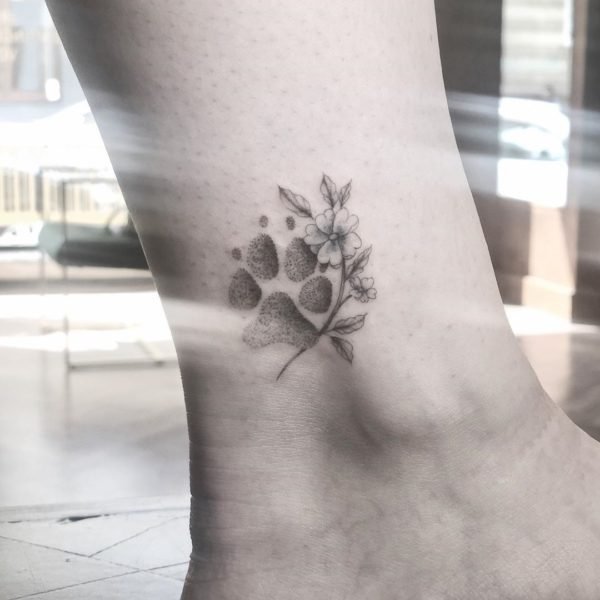 Paw Tattoo Print