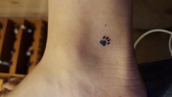 Paw Tattoo Print