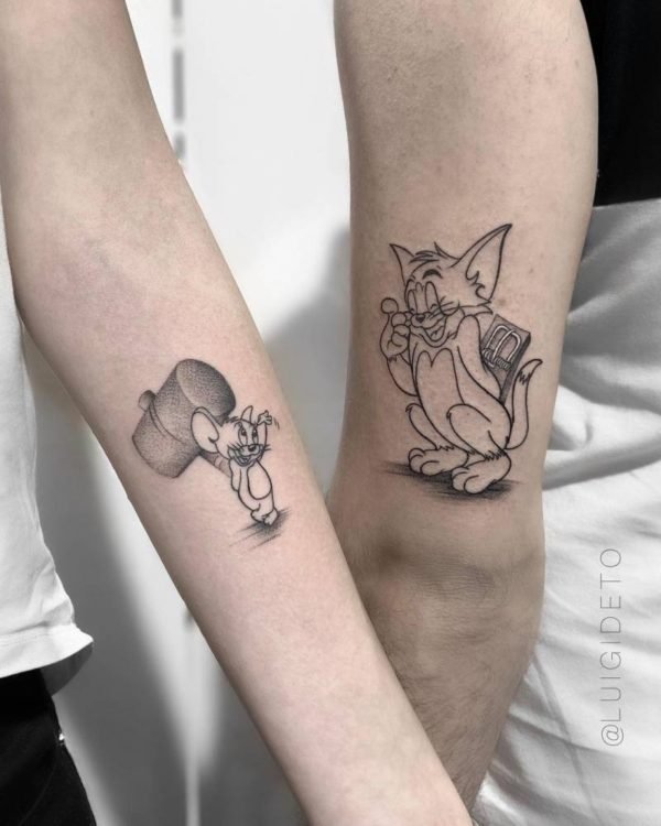 Tom Jerry Tattoo