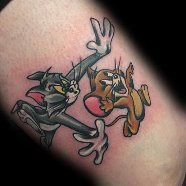 Tom & Jerry Tattoo
