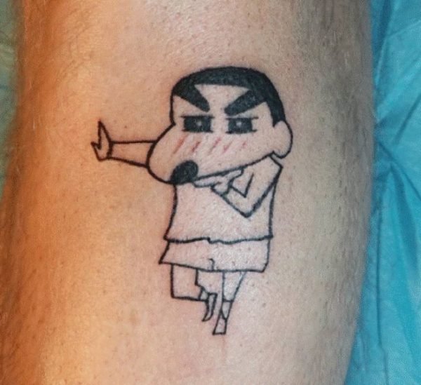 Lovely Shinchan Tattoo