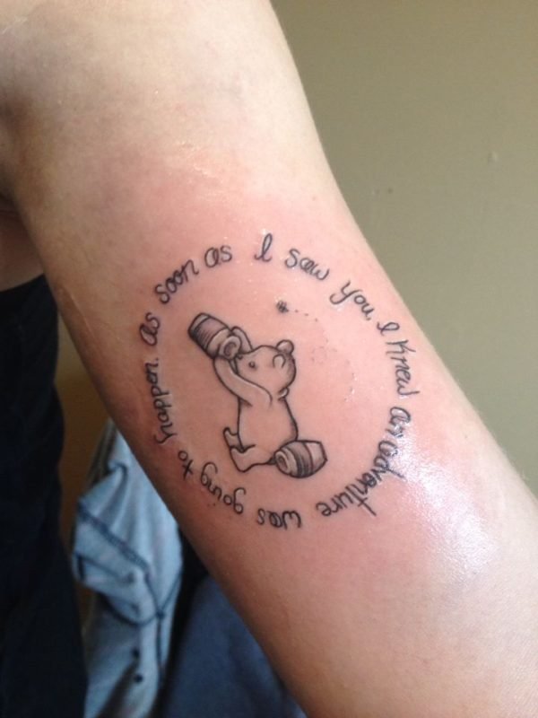 35 Lovely Winnie the Pooh Tattoos