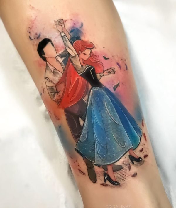 12 Attractive Cindrella Tattoos