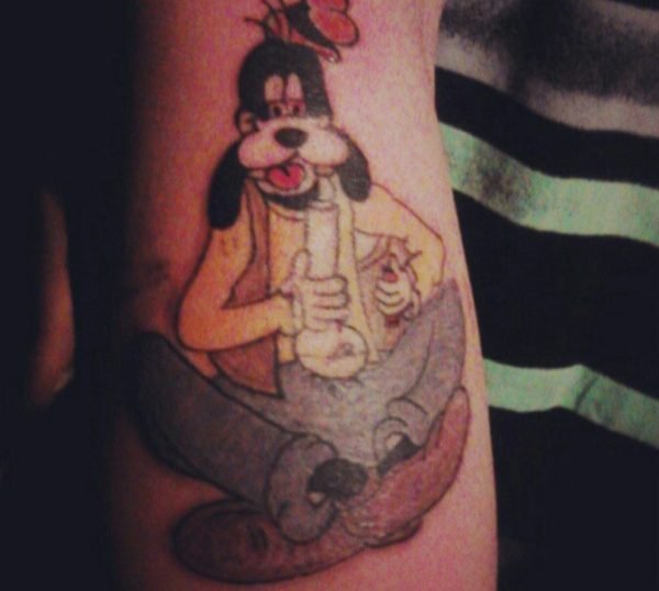 Goofy Tattoo Design