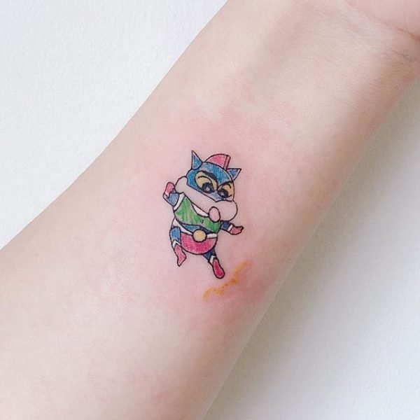 Super Shinchan Tattoo