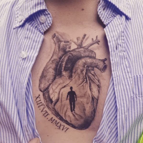 Anatomical Heart Tattoo (copy 1)