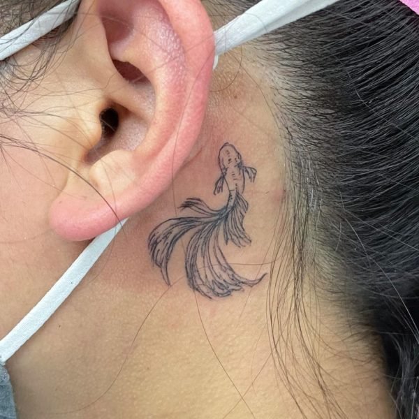 Behind The Ear Tattoos