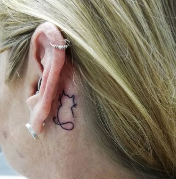 Cat Tattoo 2