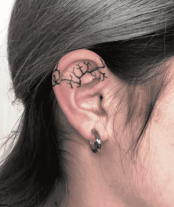 Design Ear Tattoo