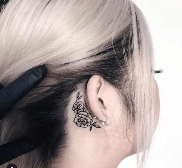 Ear Back Tattoo (copy 1)