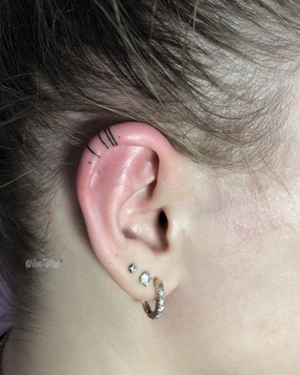 Ear Tattoo