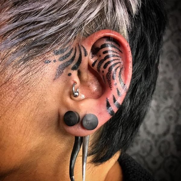 Ear Tattoo