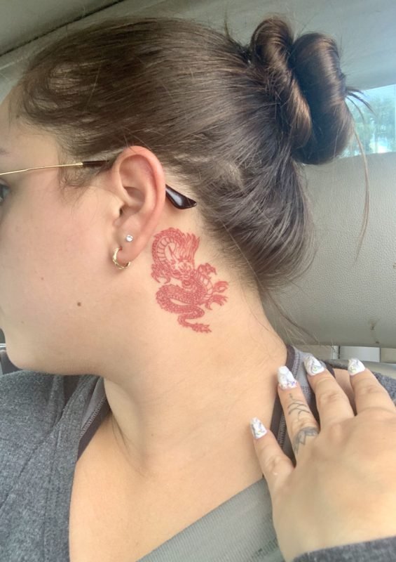 Ear Tattoo 2