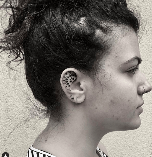 Ear Tattoo